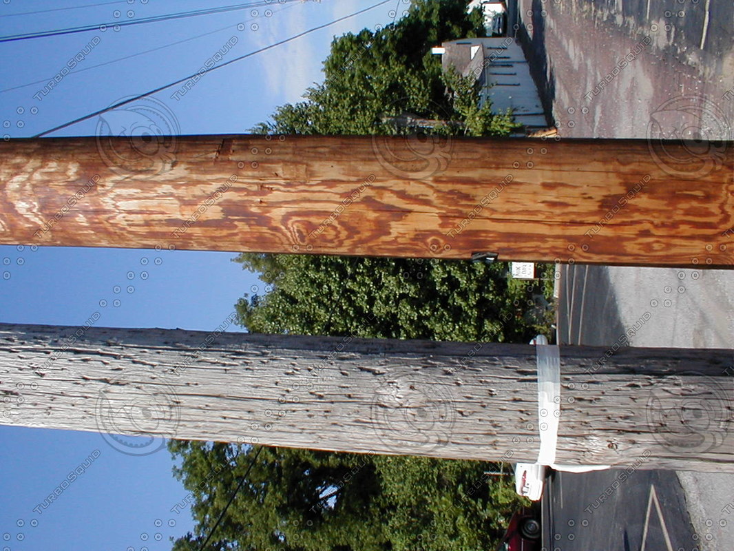 Texture JPEG wood pole parking