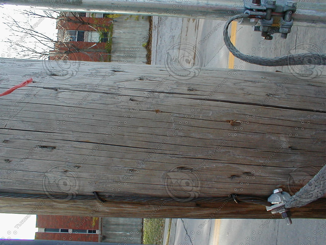 Wood 0985 Stock Photo of a Phone Pole Texture