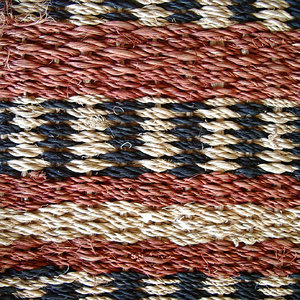 knitted mat fragment (macro)