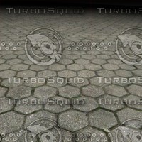 Hexagonal Pavement - Interlocking Blocks