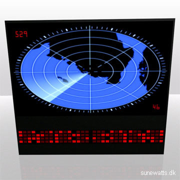 Texture Quicktime radar screen control