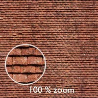 Old Flat Roof Tiles  High Resolution