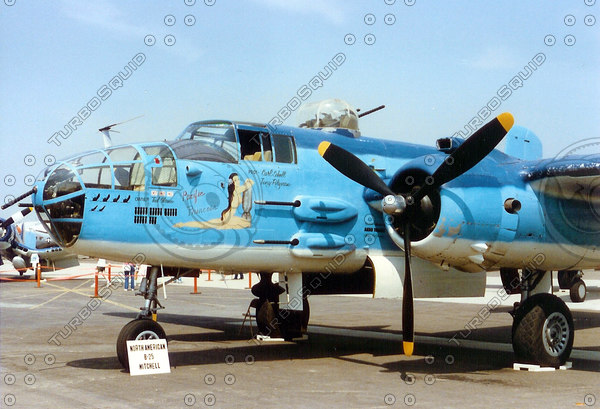 Stock JPEG B 25 Bomber Weapon