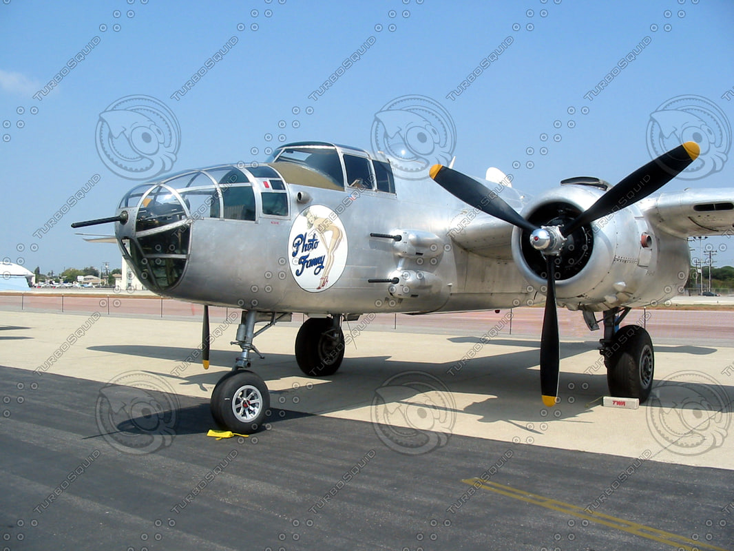 Stock JPEG B 25 Bomber Weapon