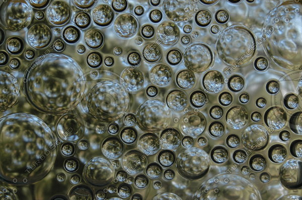 Texture JPEG bubbles glass globules