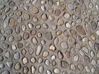 colorful pavement texture