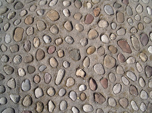 colorful pavement texture
