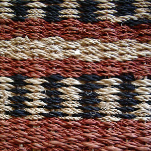 knitted mat fragment (macro)
