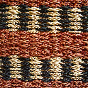 knitted mat fragment (macro)
