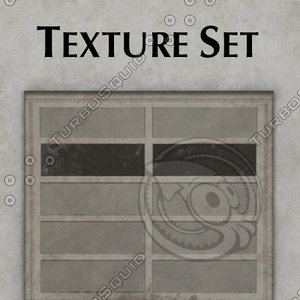 garage wall set-psd