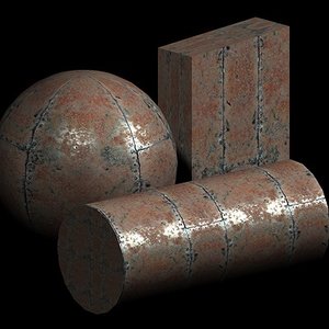 Metal old rusty (mat)