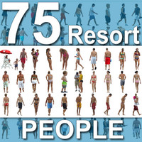 75 Beach / Resort People
