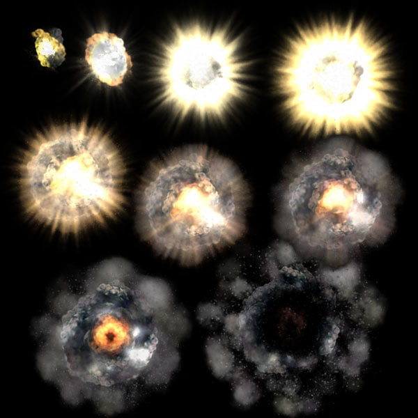 General explosion effect effects