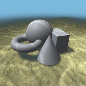 Animated water texture
