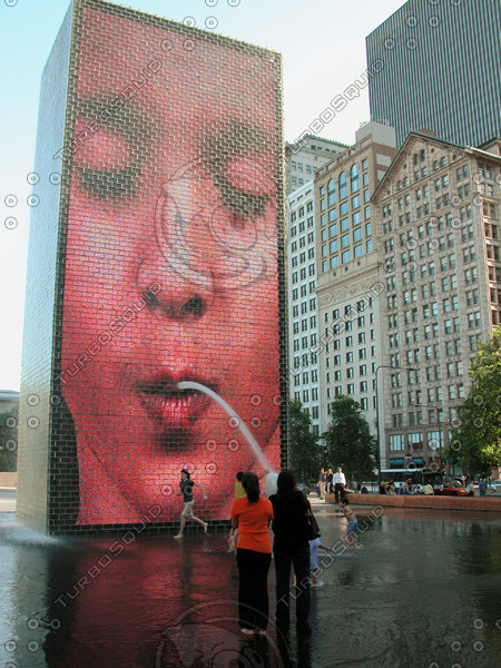 Stock JPEG Millenium Park Chicago