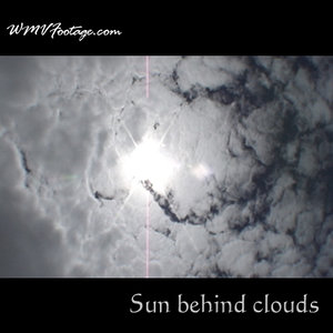 Sun Behind Clouds