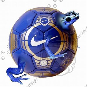 soccer  ball frog