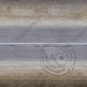 High resolution asphalt road with dirt and road-metal sidewall
