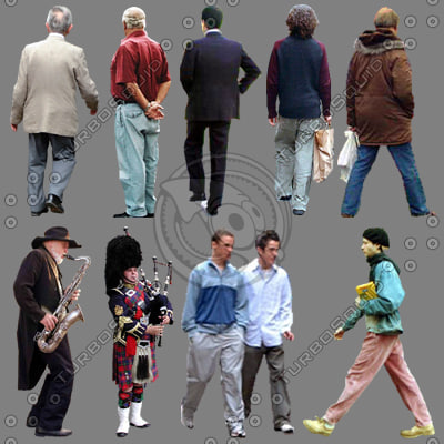 Texture Photoshop people ame realtime