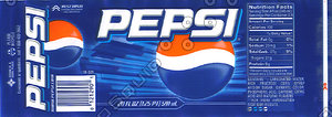 Pepsi Bottle Label