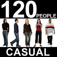 120 Casual People Textures