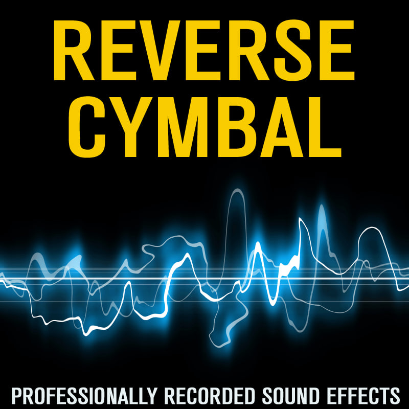 Sound WAV reverse cymbal effects
