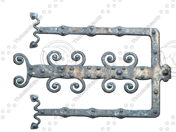 Texture JPEG door hinge hi