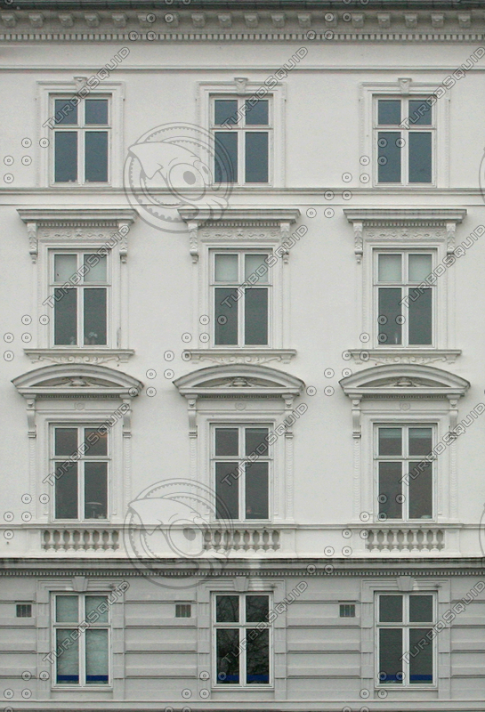 Texture building facade front