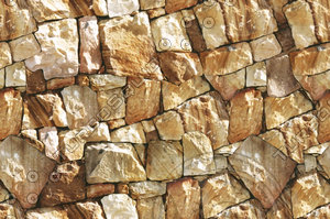 sandstone wall