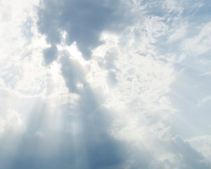 Clouds And Sunrays