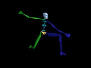 Kung Fu Pose Low 416