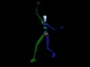 Kung Fu Pose Low 448