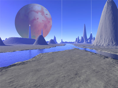 General JPEG planet surface landscape