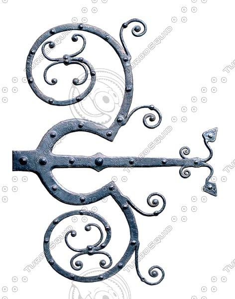 Texture JPEG door hinge hi