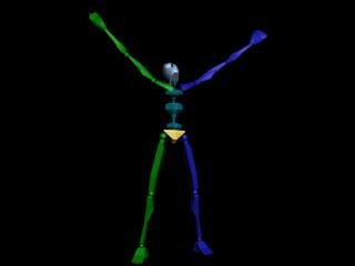 Motion Character Studio Biped motion emotion cheer