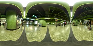 A train station