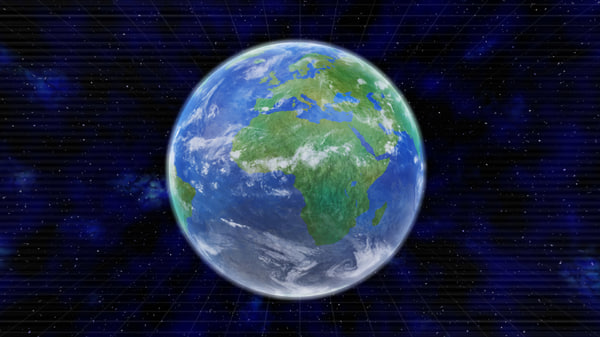 Stock JPEG earth world map