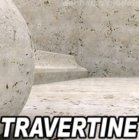 Travertin marble