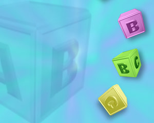 Baby Blocks Blue