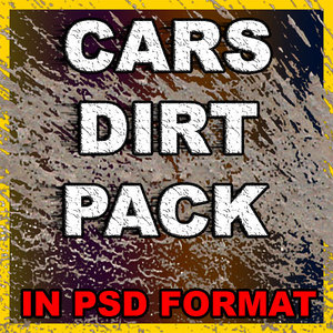 cars dirt pack in IN PSD FORMAT