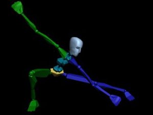 Kung Fu Pose Lower 554