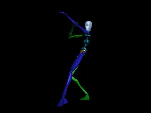 Kung Fu Pose Upper 486