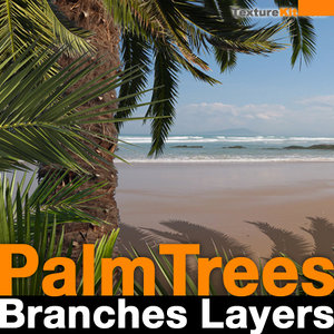 Palm Trees Branch Layers