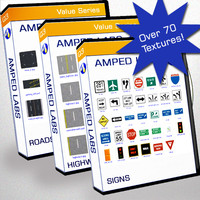 Roads and Highways Texture Pack