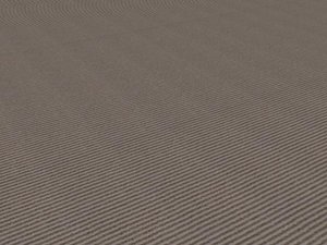 Cream striped carpet