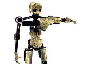 Desert Storm Skin for 3D game character