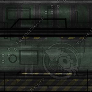 Green Metal Wall Texture