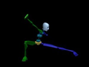 Kung Fu Pose Lower 626