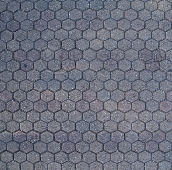 Texture JPEG brick hexagon