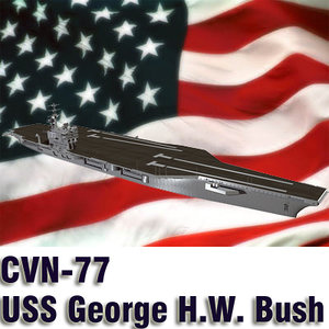US Navy CVN 77 USS George H.W. Bush